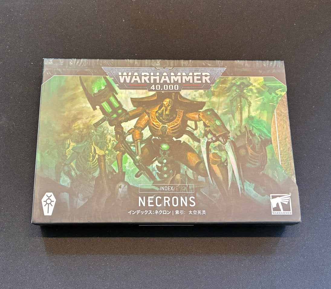 Warhammer 40.000 Necrons Index kaarten, Hobby en Vrije tijd, Wargaming, Ophalen of Verzenden, Zo goed als nieuw, Warhammer 40000