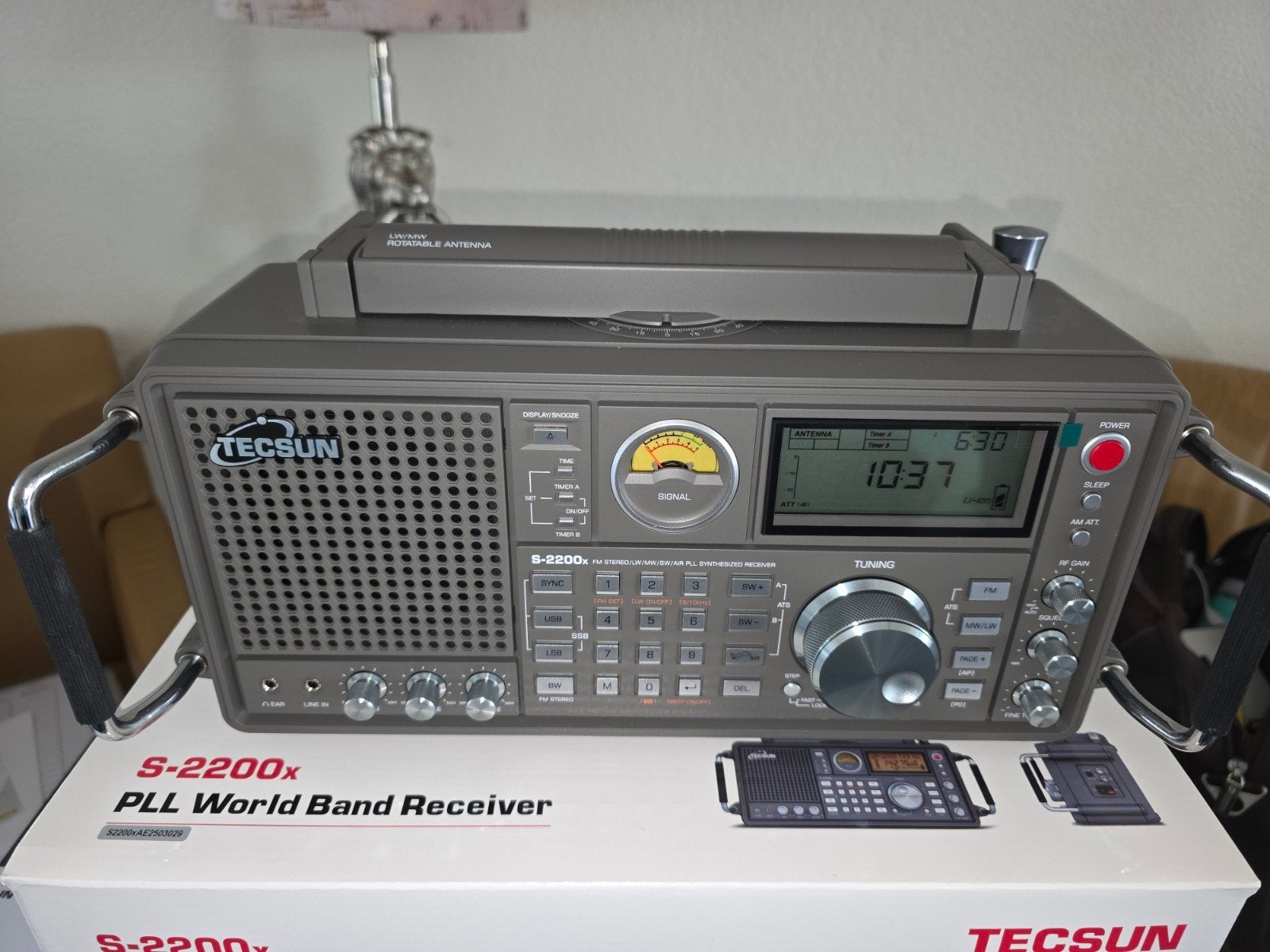 TECSUN S-2200X MET ANTENNES., Ophalen of Verzenden