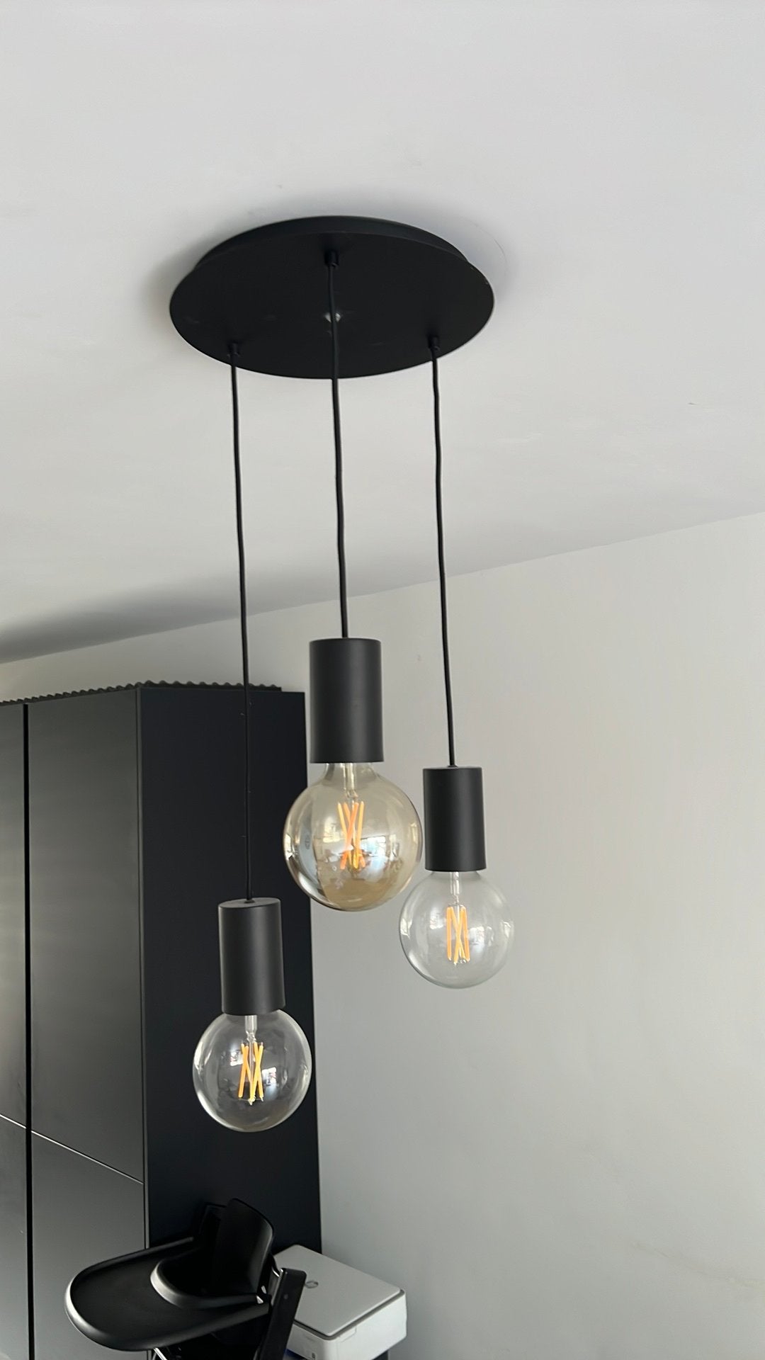 lamp, Huis en Inrichting, Lampen | Hanglampen, Ophalen, Zo goed als nieuw, Minder dan 50 cm