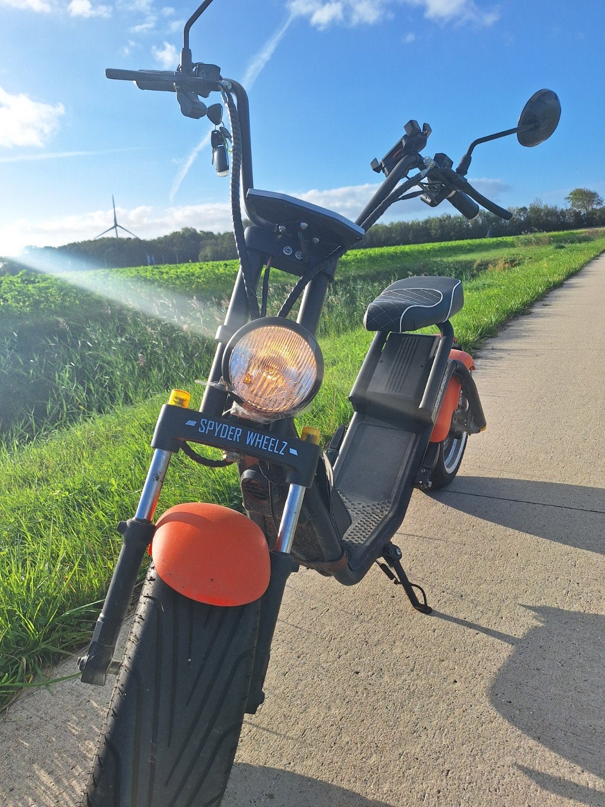 E-chopper met telefoonhouder en tasje, Ophalen, Gebruikt, Elektrisch, Overige merken