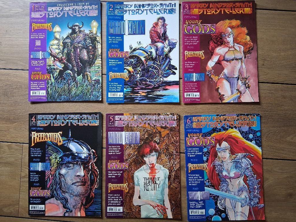 Storyteller Magazine (Barry Windsor-Smith) #1-#6, Eén stripboek, Ophalen of Verzenden, Gelezen