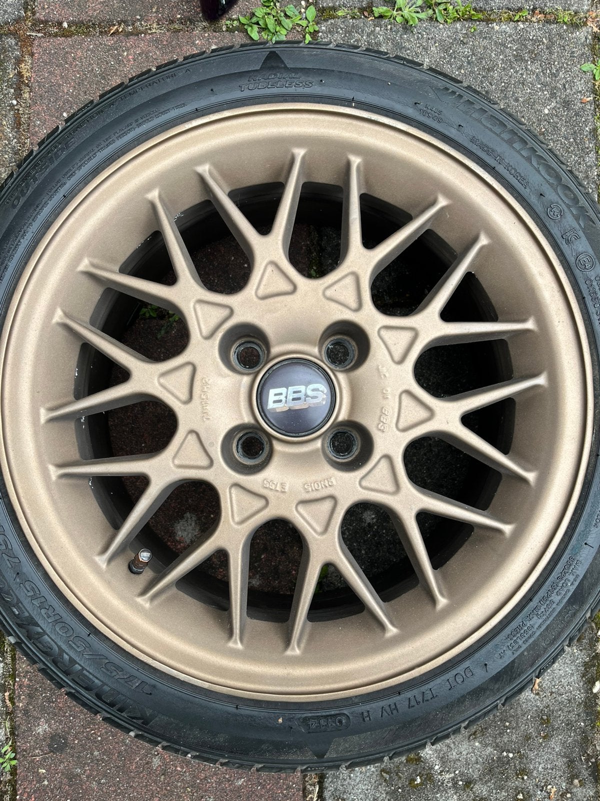 BBS velgen 15” 4x100 7J ET35, Auto-onderdelen, Banden en Velgen, Ophalen, 15 inch, Velg(en), 175 mm