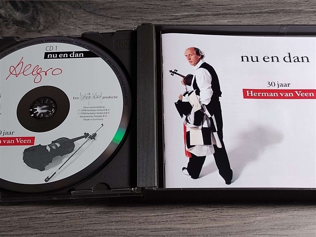 Herman van Veen – Nu En Dan [30 Jaar Herman Van Veen], Ophalen of Verzenden, Zo goed als nieuw, Levenslied of Smartlap