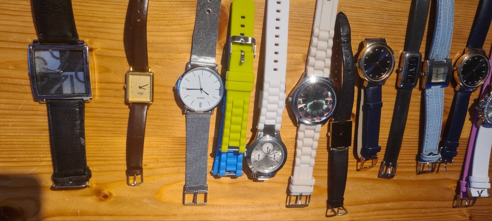 Partij (gebruikte) horloges, Ophalen of Verzenden, Gebruikt, Overige merken