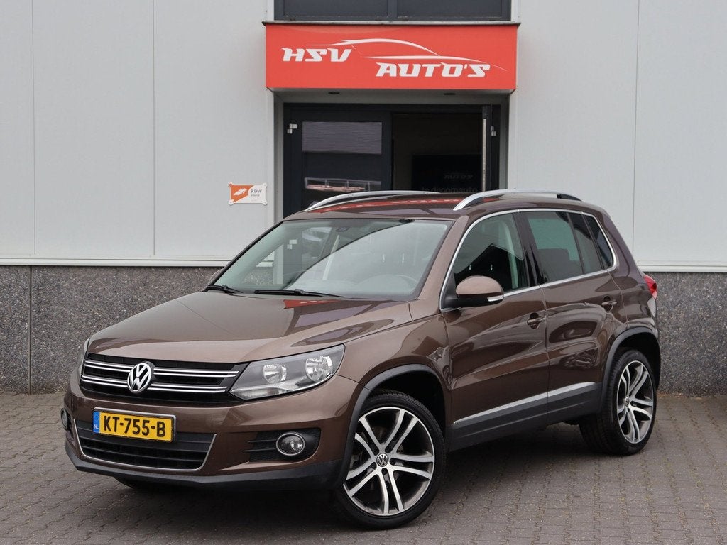 Volkswagen Tiguan 1.4 TSI Sport&Style navi LM airco, Auto's, Volkswagen, Bedrijf, Te koop, Tiguan, ABS, Airbags, Airconditioning
