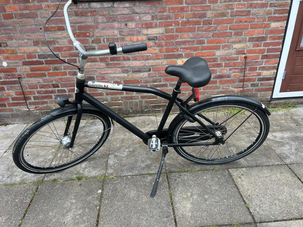Gazlle fiets, Fietsen en Brommers, Fietsen | Dames | Damesfietsen, Terugtraprem, Versnellingen, Ophalen of Verzenden, Gazelle