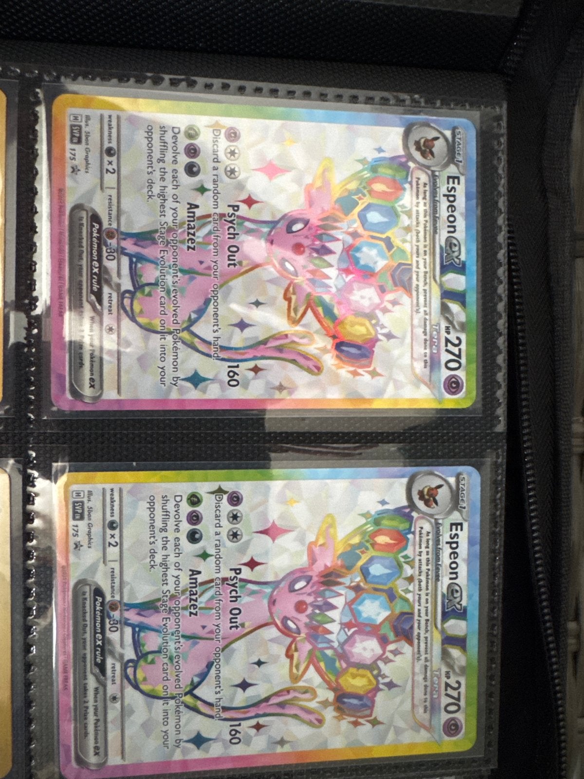 Espeon EX 175/XY-P Promo Pokémon Kaart - Near Mint, Hobby en Vrije tijd, Verzamelkaartspellen | Pokémon, Ophalen of Verzenden