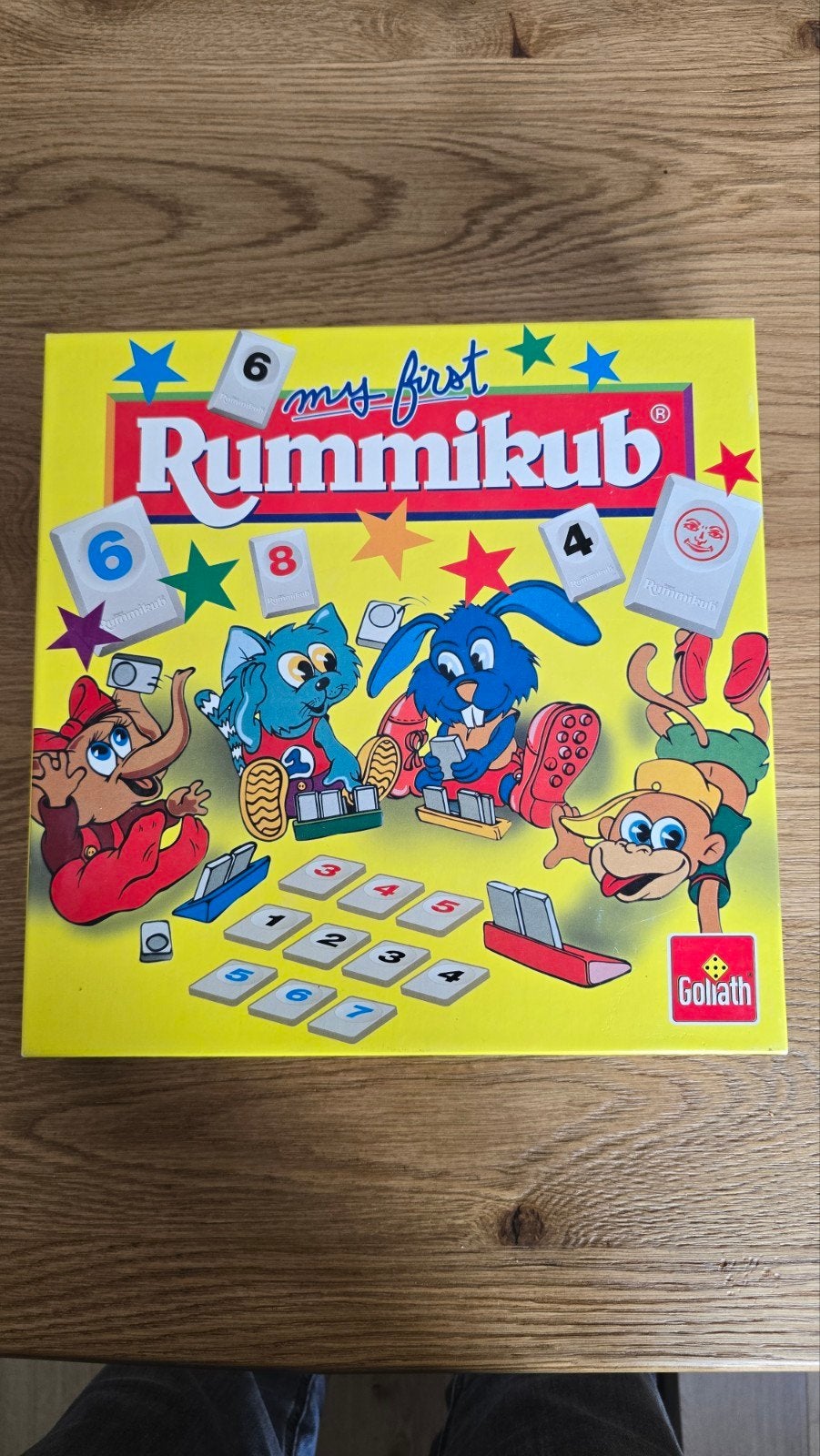 my first rummikub, Een of twee spelers, Ophalen, Zo goed als nieuw, Goliath