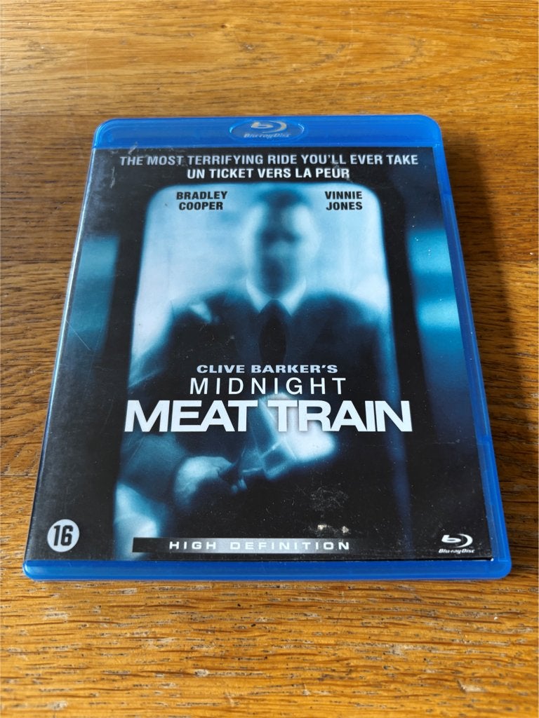 Blu-ray Midnight Meat Train - NL-Uitgave, Horror, Vanaf 16 jaar, Film, Ophalen of Verzenden