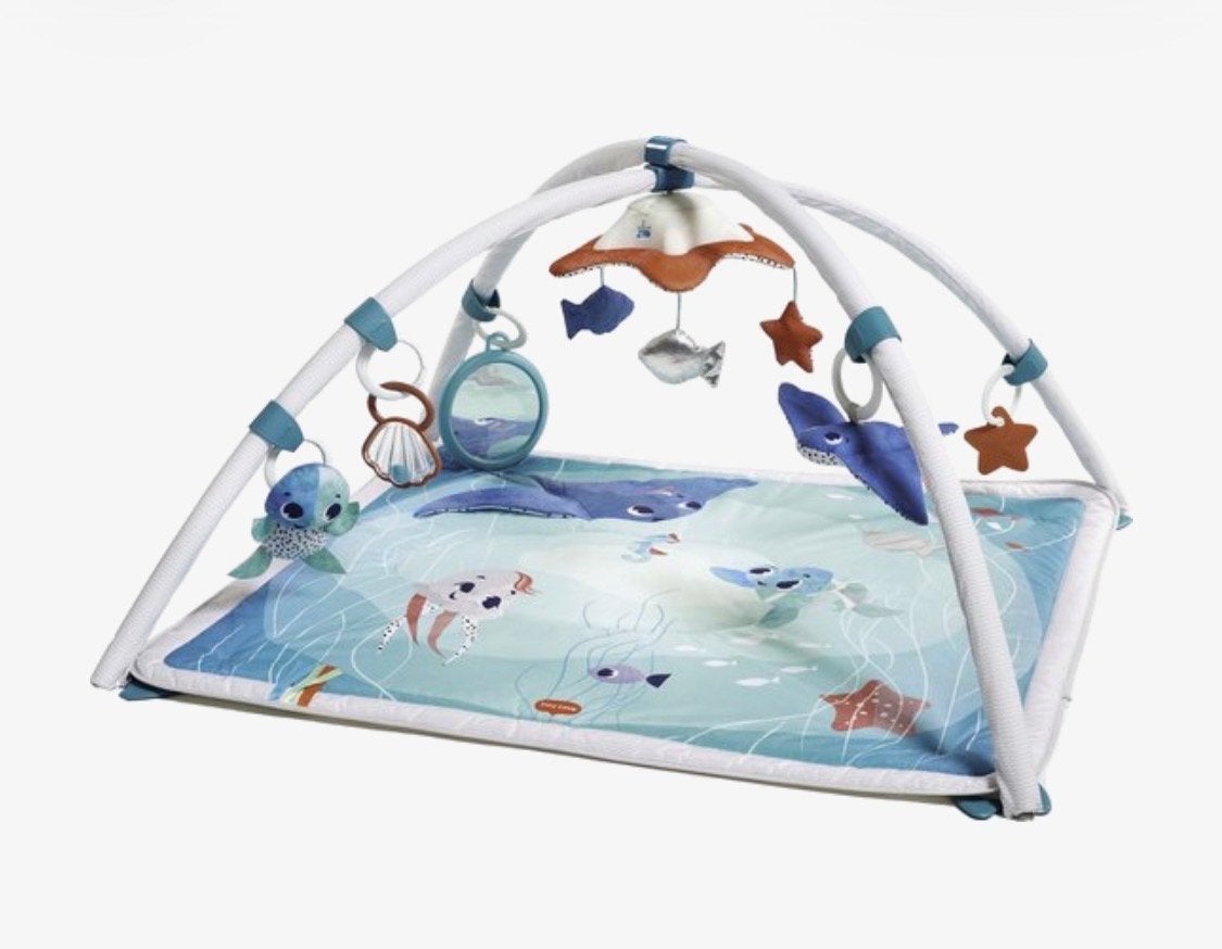 Tiny Love Speelkleed met Babygym - Onderwaterwereld, Kinderen en Baby's, Ophalen of Verzenden, Zo goed als nieuw, Speelkleed, Met geluid