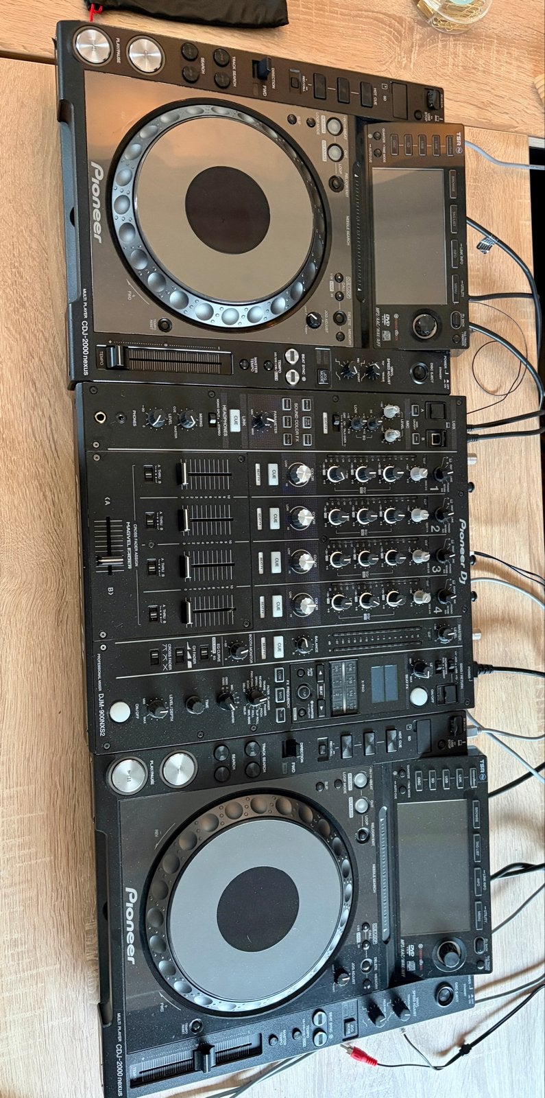 Pioneer DJ-set: 2x CDJ-2000 Nexus & DJM-900NXS2, Muziek en Instrumenten, Dj-sets en Draaitafels, Ophalen, Gebruikt, Dj-set, Pioneer