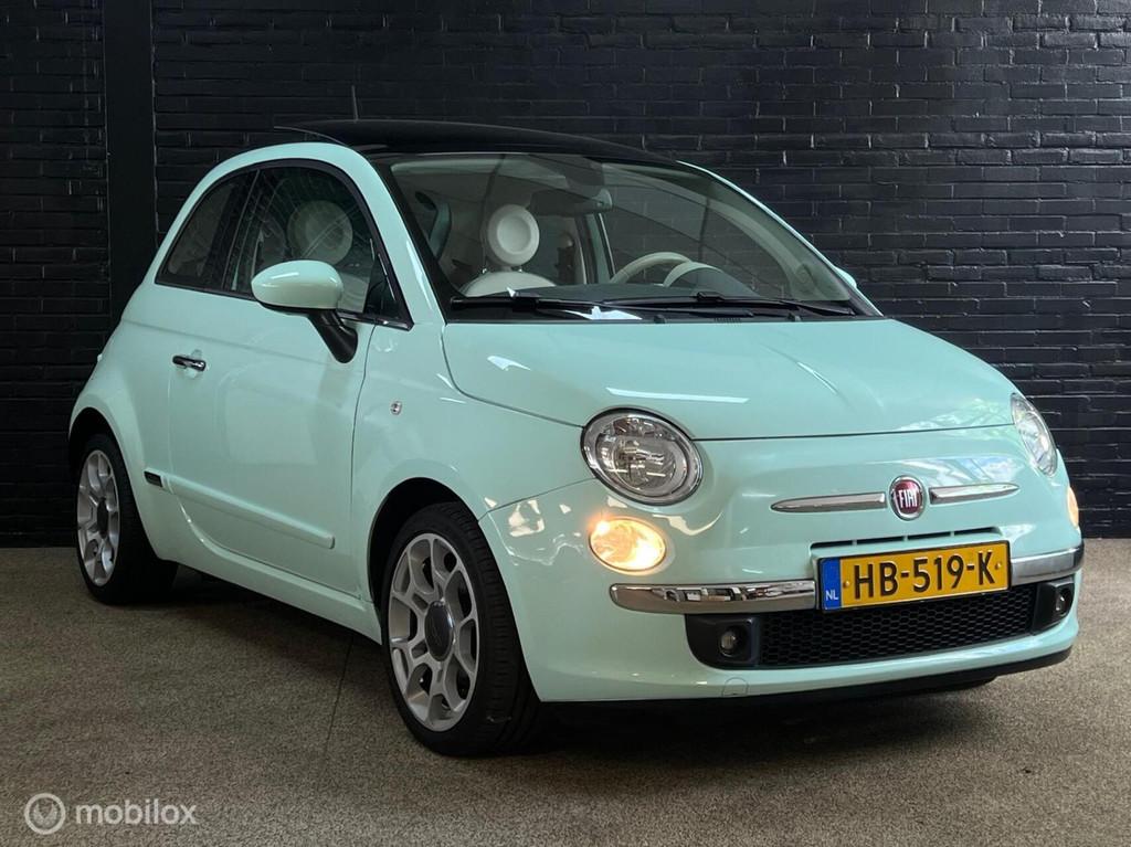 Fiat 500 0.9 TwinAir SCHUIFDAK VELGEN AIRCO PDC, Auto's, Fiat, Voorwielaandrijving, Gebruikt, Parkeersensor, 905 kg