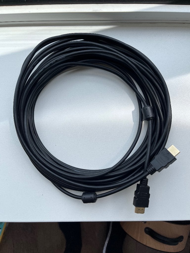 HDMI kabel, Ophalen of Verzenden, Zo goed als nieuw, 5 tot 10 meter, HDMI-kabel