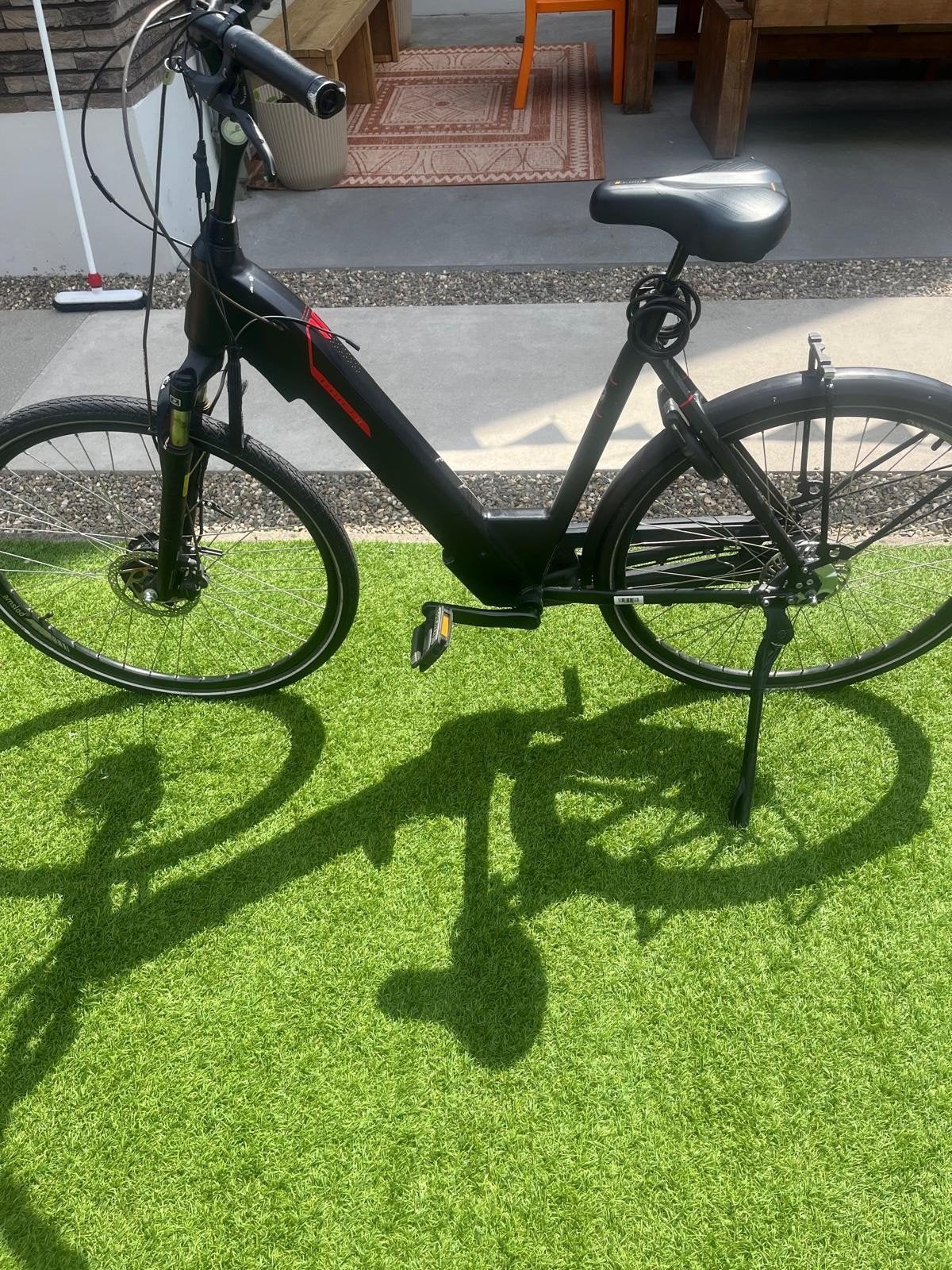 Amslod heren elektrische fiets - voor onderdelen/opknap, Ophalen, Gebruikt, Overige merken
