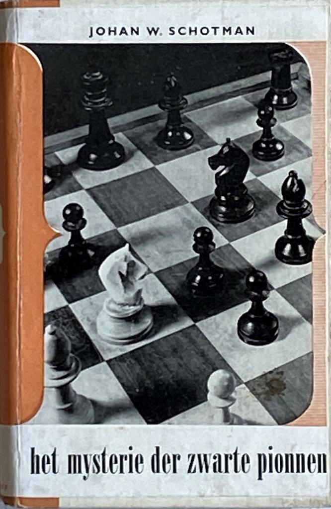 J. W. Schotman - het mysterie der zwarte pionnen (1954), Ophalen of Verzenden, Gelezen, J. W. Schotman