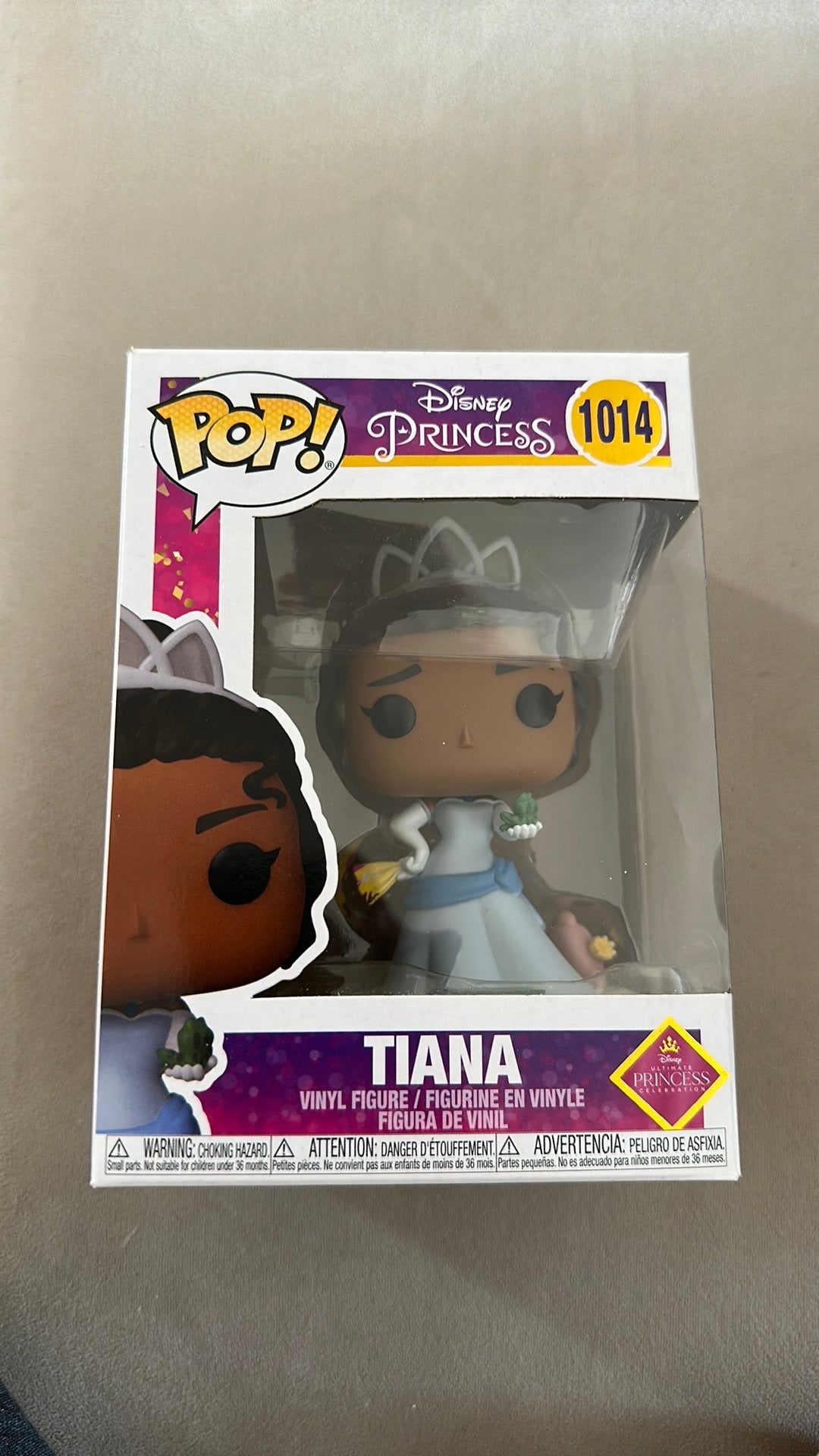 Tiana funko pop, Ophalen, Zo goed als nieuw