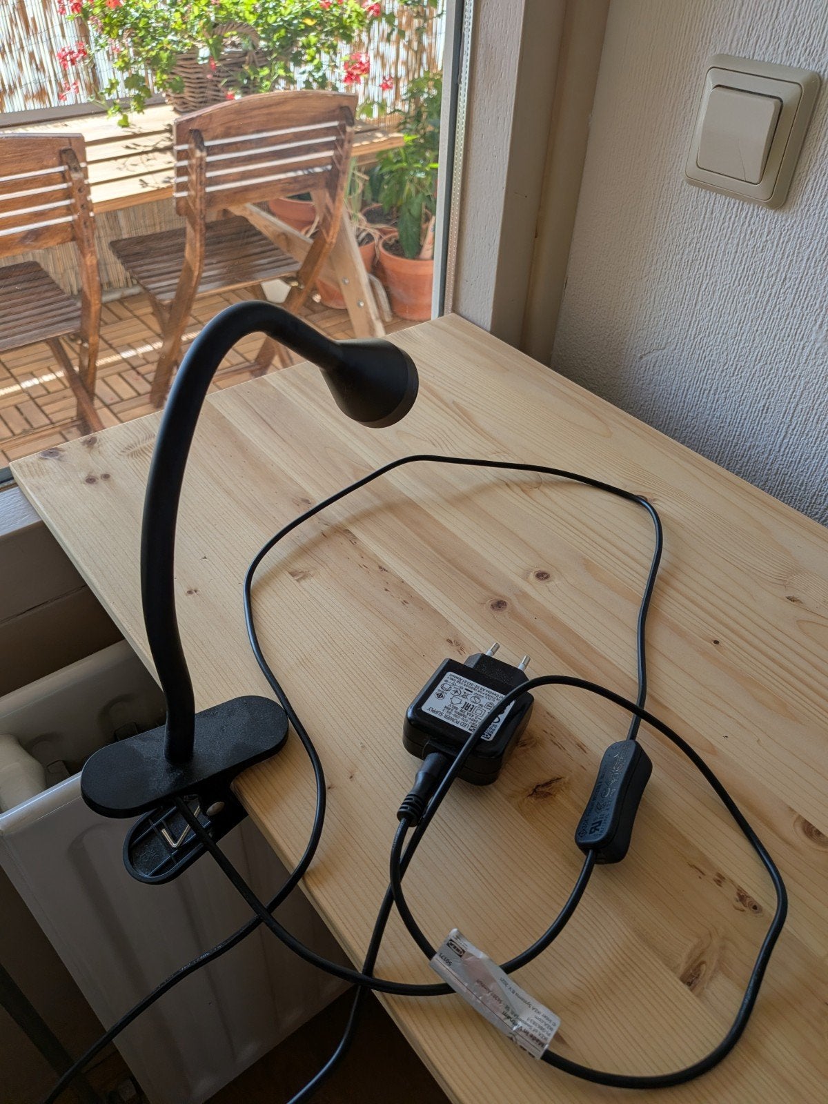 IKEA NÄVLINGE LED-klemsspot, zwart, Zwart, IKEA, Zo goed als nieuw, Ophalen