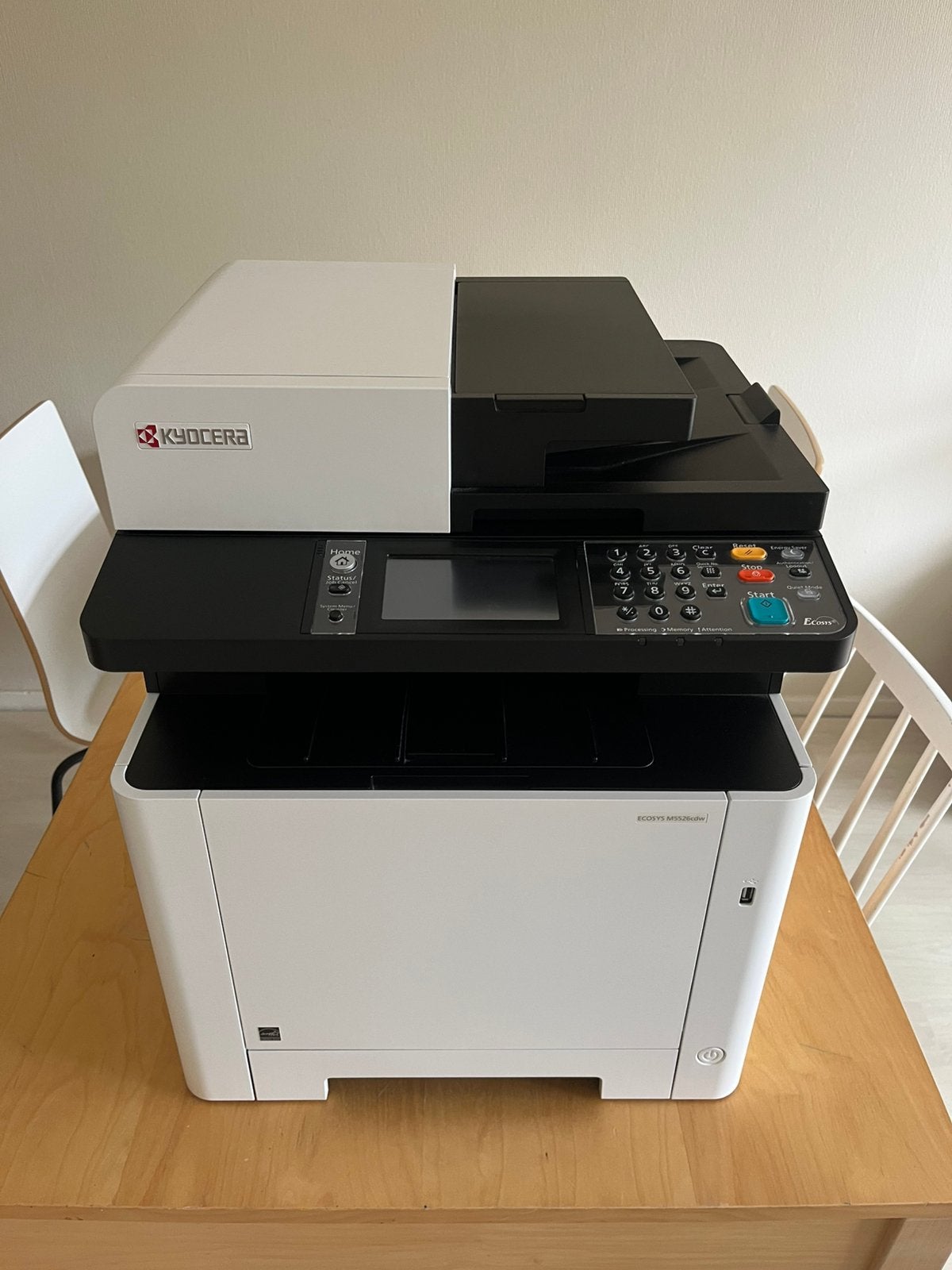 Kyocera Ecosys m5526cdw laserprinter kleur incl. toners, Computers en Software, Printers, Ophalen, All-in-one, Ingebouwde Wi-Fi