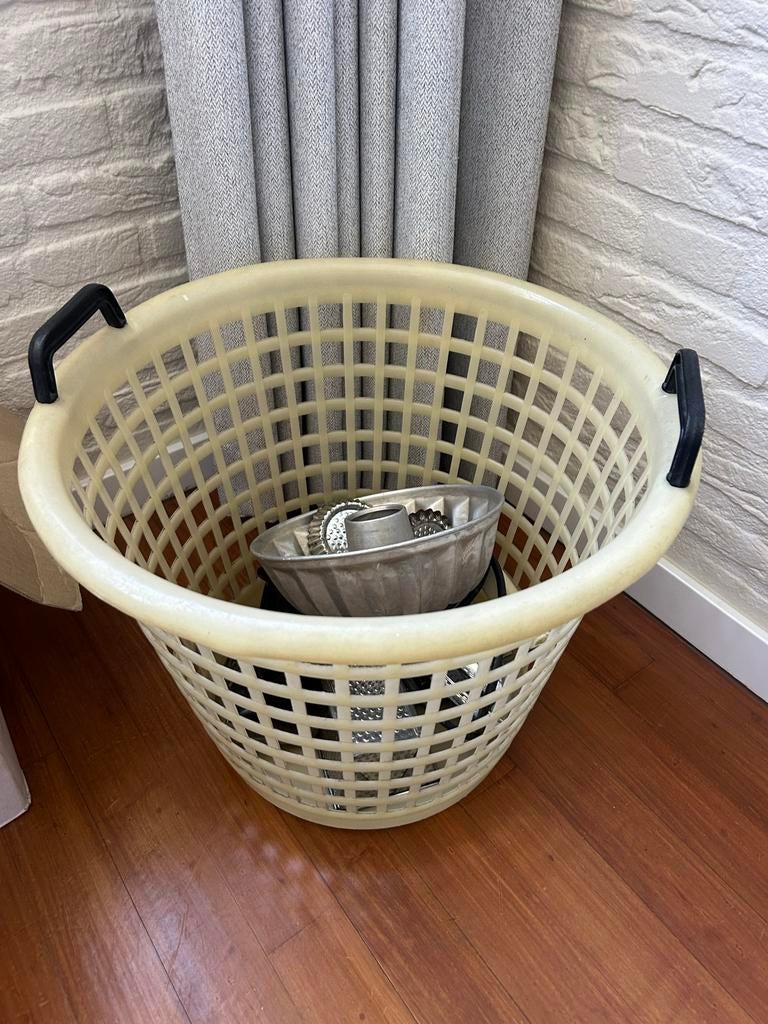 Vintage wasmand uit de jaren '50, Ophalen of Verzenden, Gebruikt