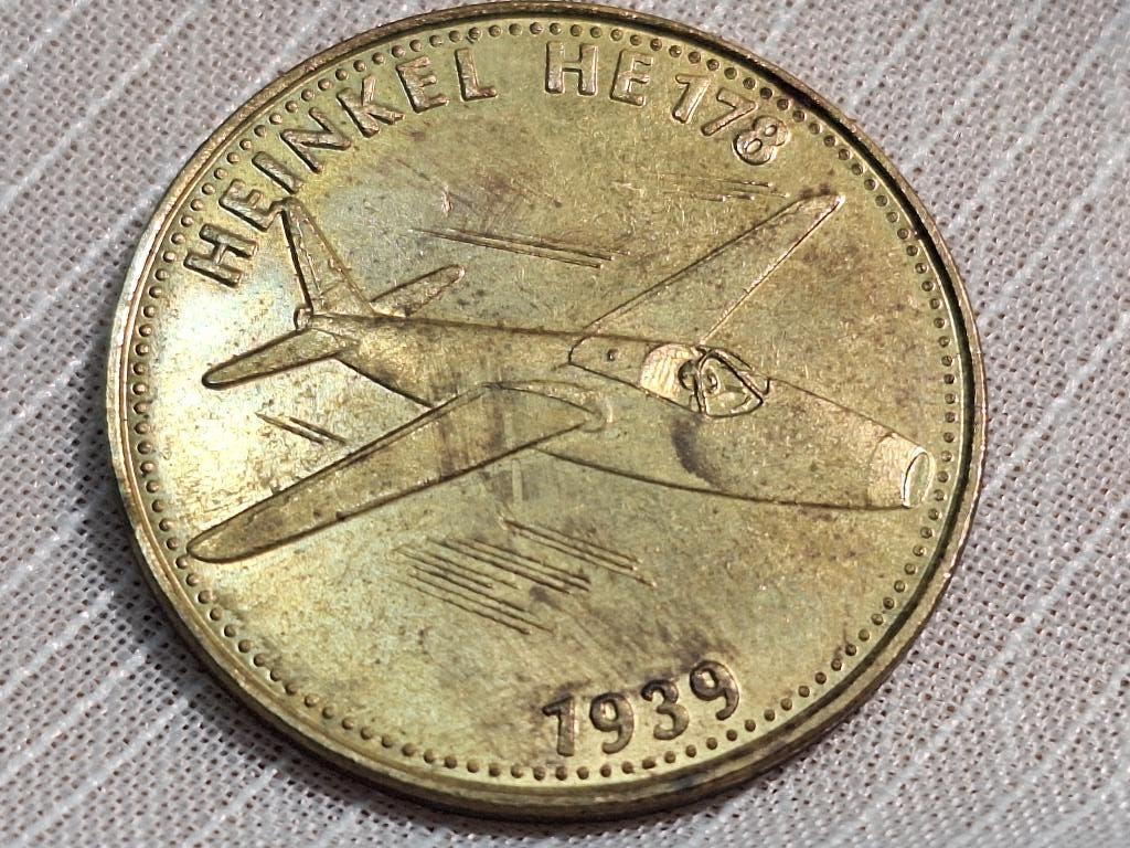 HENKEL HE 178 penning, SHELL, Ophalen of Verzenden, Overige materialen, Buitenland