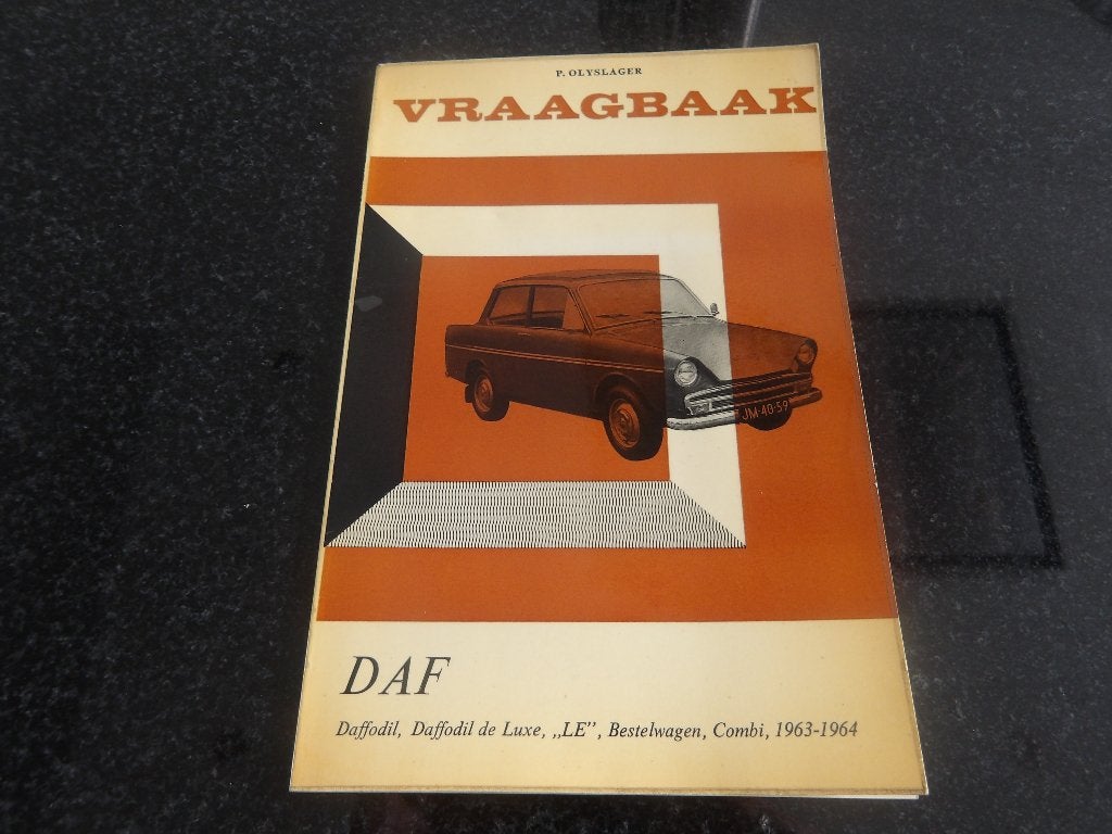 DAF Daffodil / Bestelwagen / Combi - Instructieboekje NL, Auto diversen, Handleidingen en Instructieboekjes, Verzenden