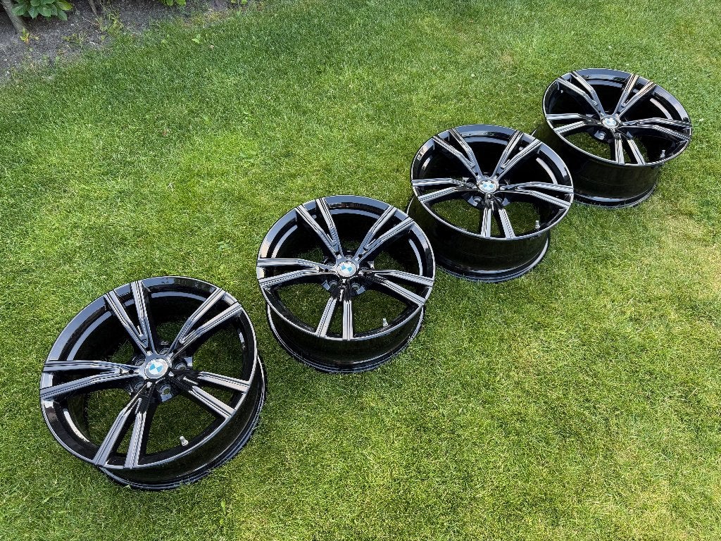 Originele nieuwe BMW velgen 793I Jet Black 19 inch breedset, 255 mm, Velg(en), Nieuw, Personenwagen