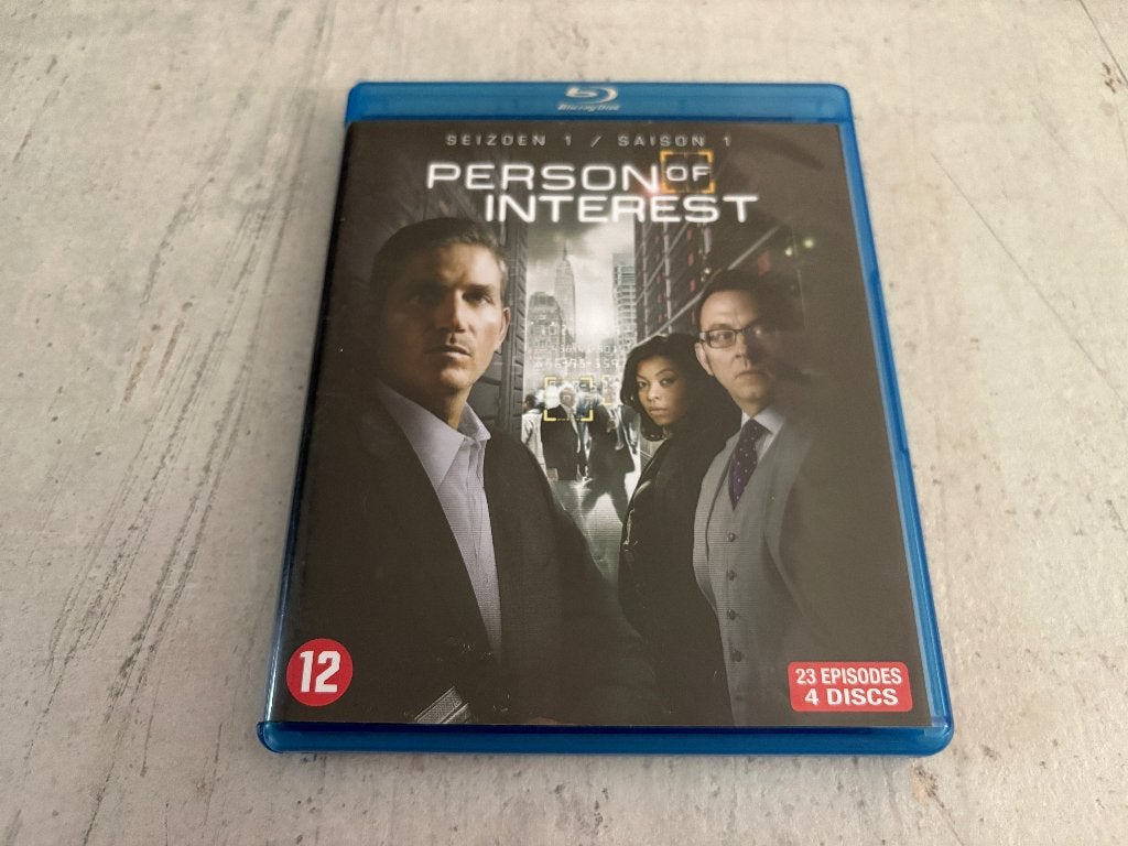Person Of Interest - Seizoen 1 Blu Ray, Ophalen of Verzenden, Zo goed als nieuw, Tv en Series