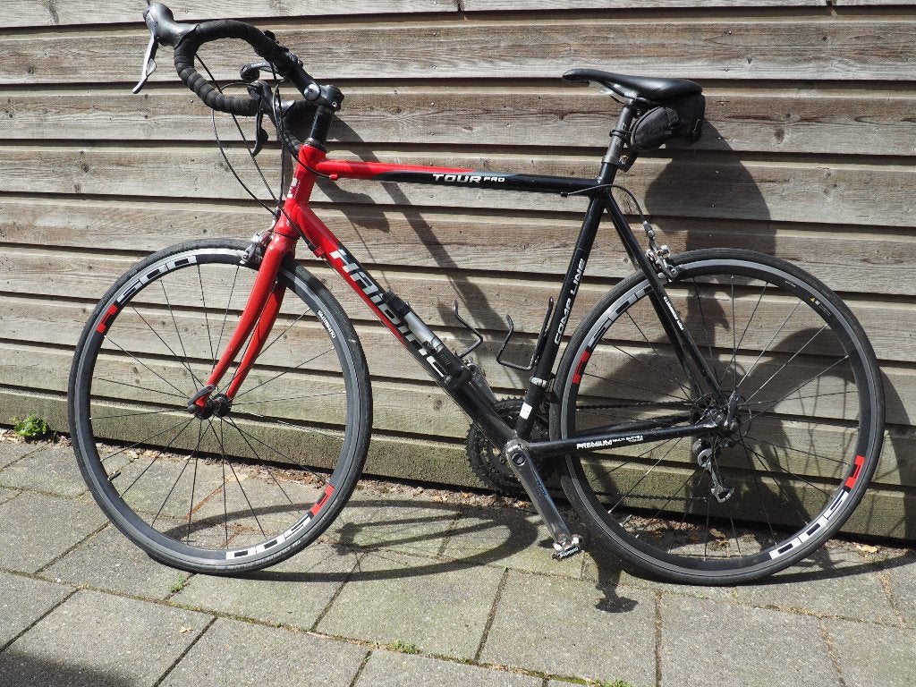 Haibike Race fiets, 28 inch, Gebruikt, Velgrem, 57 tot 61 cm