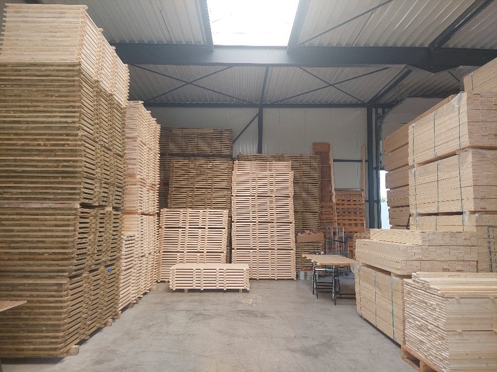 Foto 7 van te koop tentvloer vlondervloer hout voor tenten op voorraad.