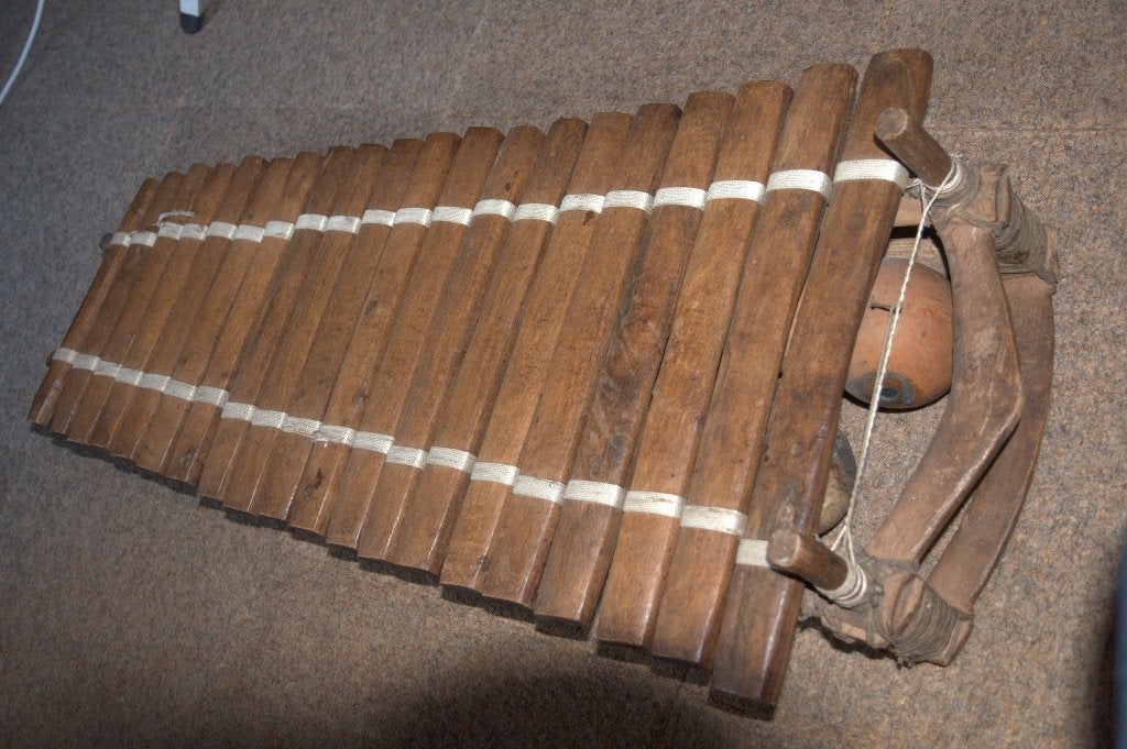 Vintage Afrikaanse Balafon - Melodische Percussie, Muziek en Instrumenten, Ophalen, Gebruikt, Melodische percussie