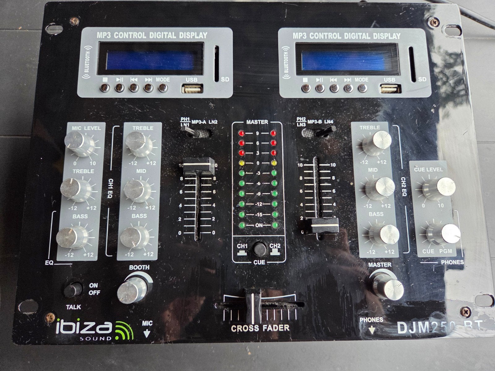 Ibiza Sound DJM250BT mengpaneel, Ophalen of Verzenden