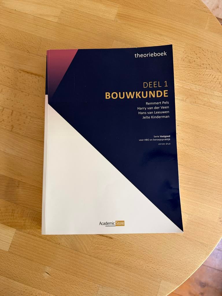 Bouwkunde Deel 1 Theorieboek HBO - nieuw, Verzenden, Beta, Nieuw, HBO