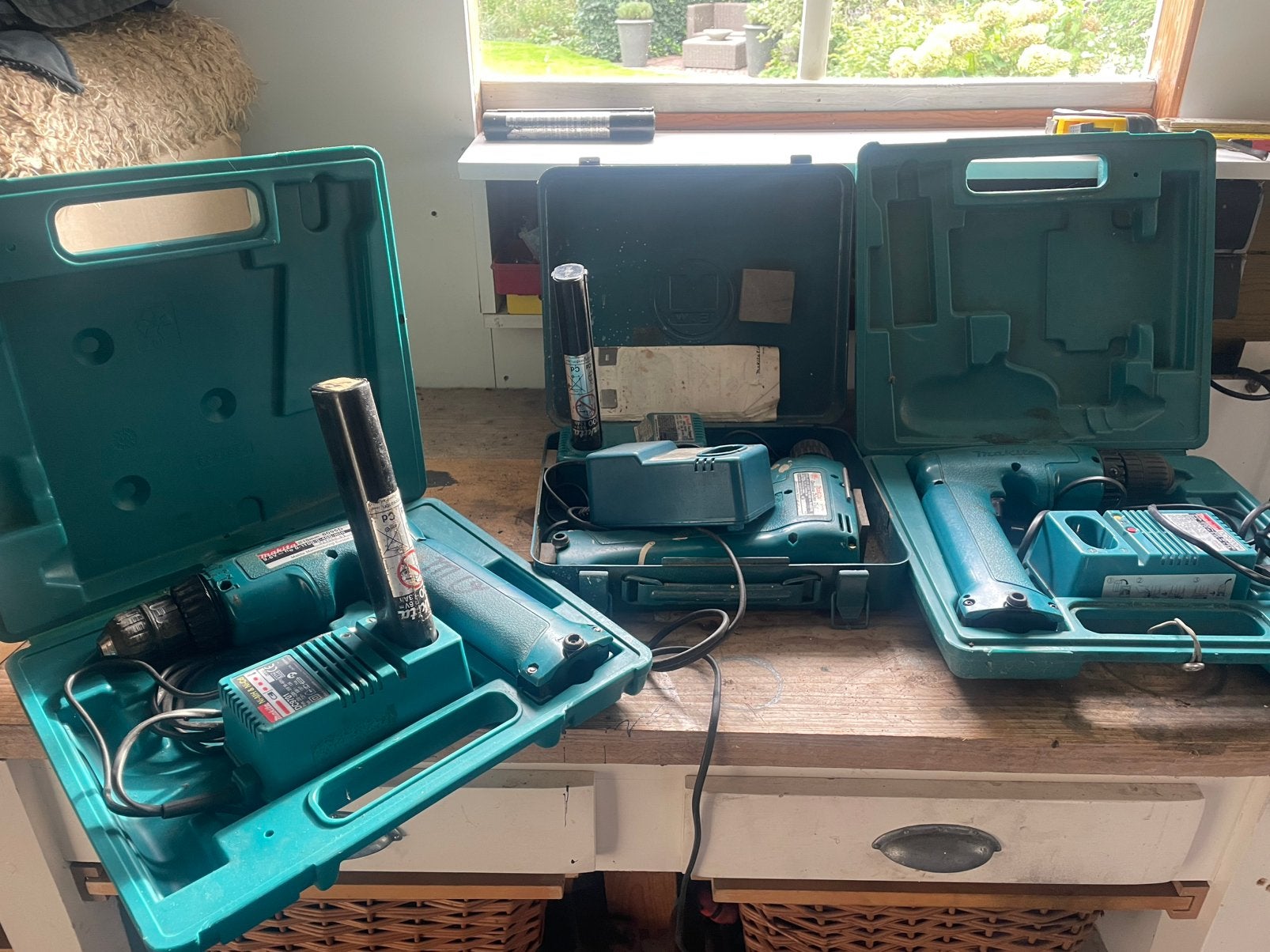 Mikita, Doe-het-zelf en Verbouw, Gereedschap | Boormachines, Ophalen, Gebruikt, Boormachine