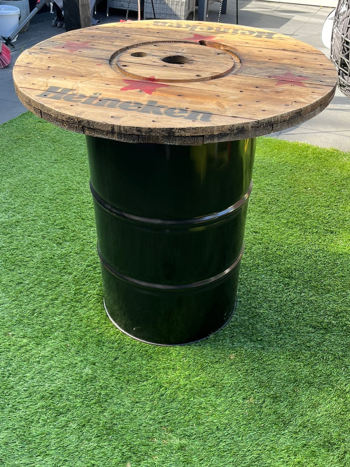 Bar tafel heinken, Ophalen of Verzenden, Zo goed als nieuw