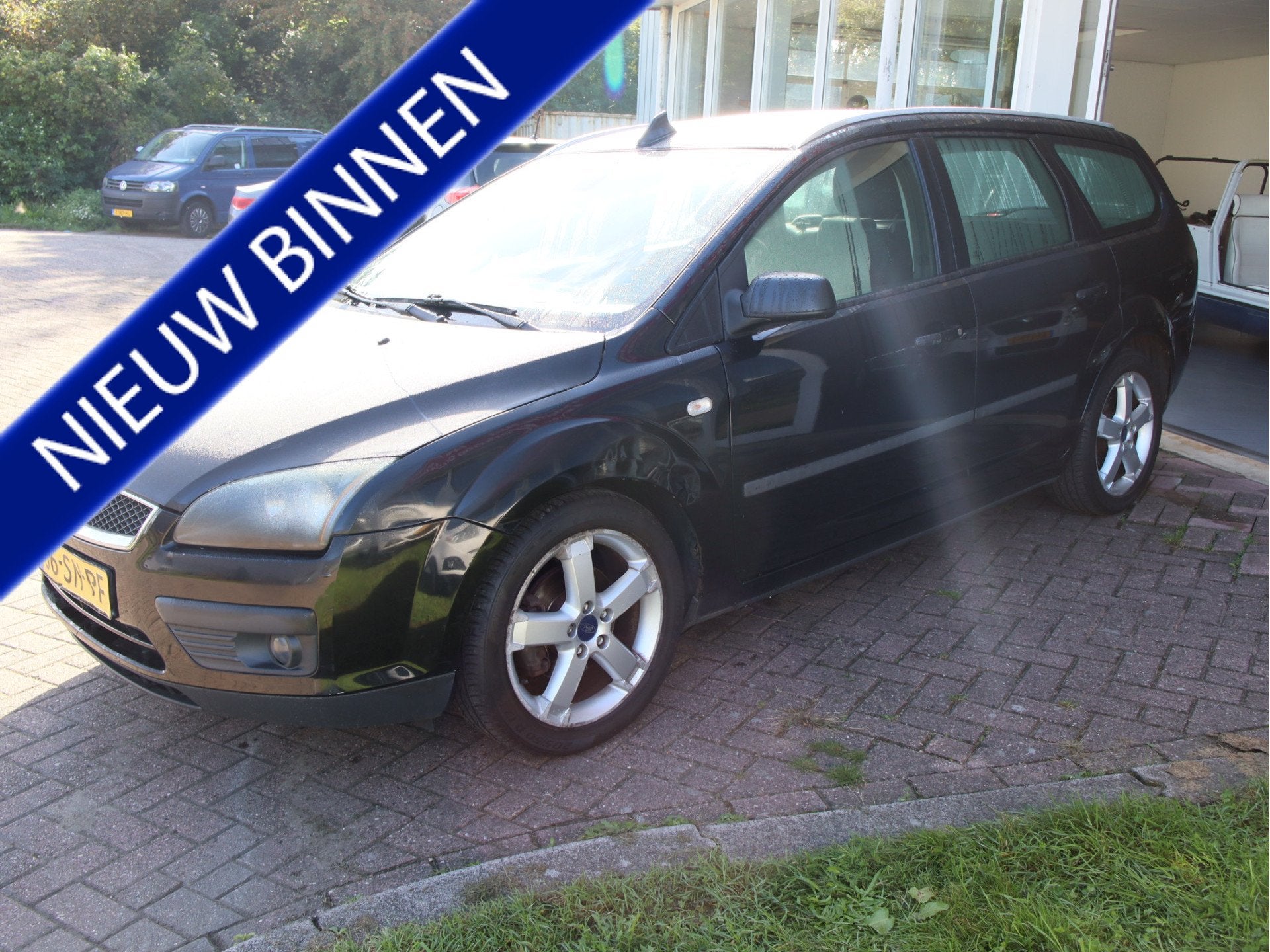 Ford FOCUS Wagon 1.6-16V Futura Zo Mee! (bj 2006), Auto's, 1596 cc, Gebruikt, Zwart, 4 cilinders