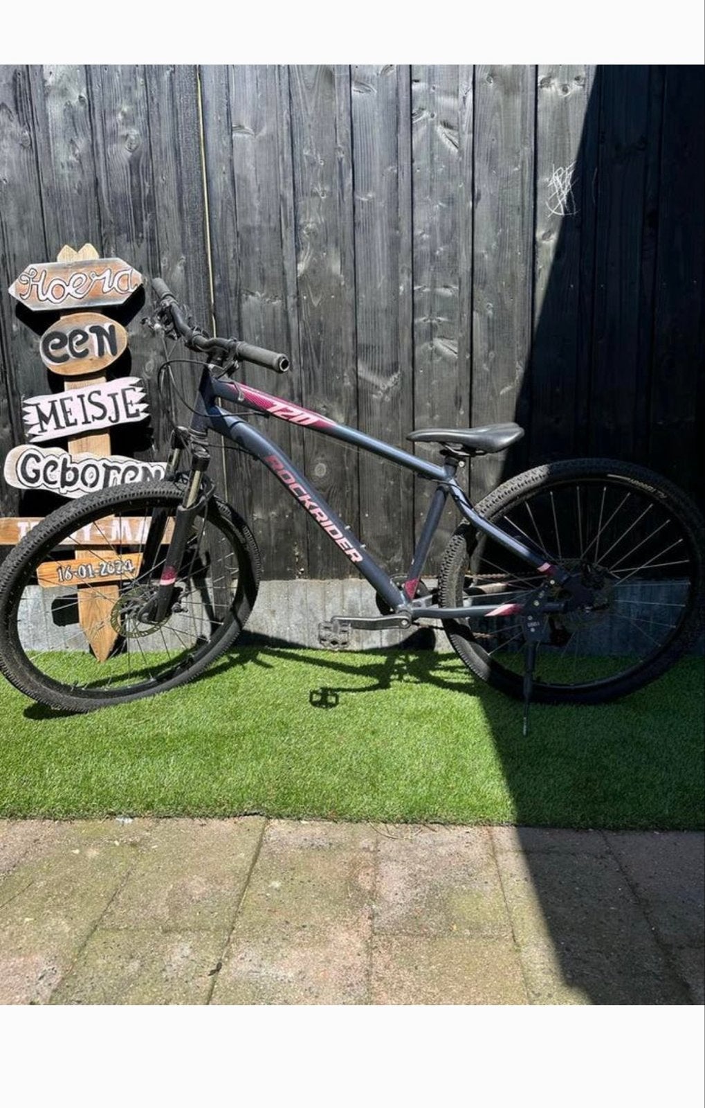 Rockrider Mountainbike, Gebruikt, Hardtail, 49 tot 53 cm, Dames