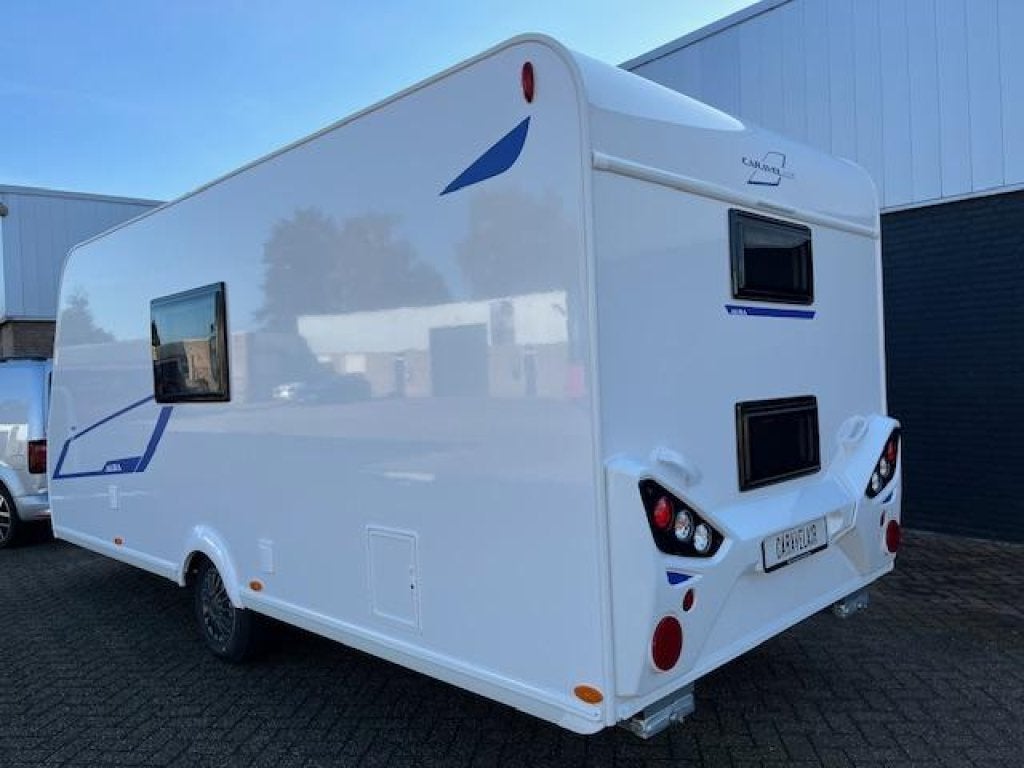 Caravelair Alba Family 486 2026 Stapelbed met Gratis Airco, Caravans en Kamperen, Caravans, Dwarsbed, Schokbreker, Bedrijf, 5 tot 6 meter