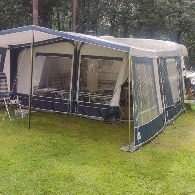 voortent +luifel XL 300 maat 10 (875-900)5-900 cm) met luif, Ophalen, Gebruikt