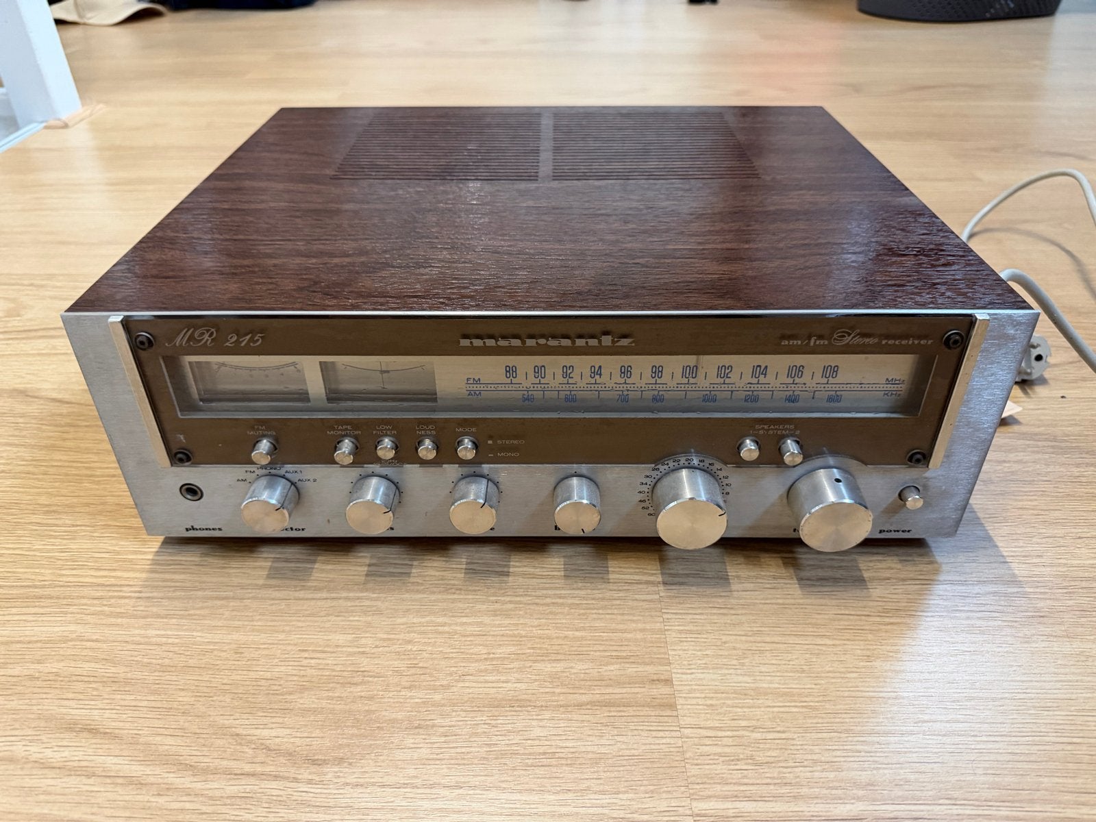 Marantz MR 215 Vintage Stereo Receiver - Goede staat, Marantz, Gebruikt, Ophalen of Verzenden, Minder dan 60 watt