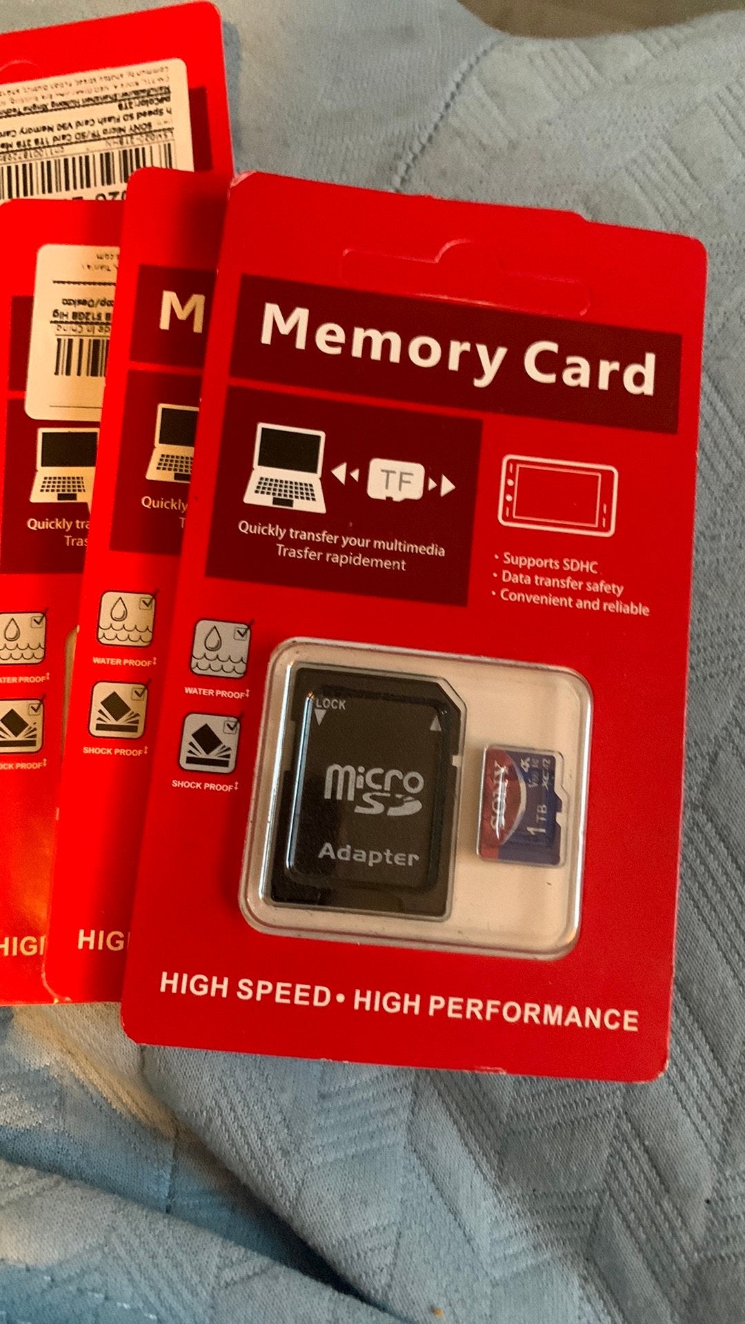 1tb sd kaart, Audio, Tv en Foto, Fotografie | Geheugenkaarten, Ophalen of Verzenden, Zo goed als nieuw, SD, 1 TB of meer