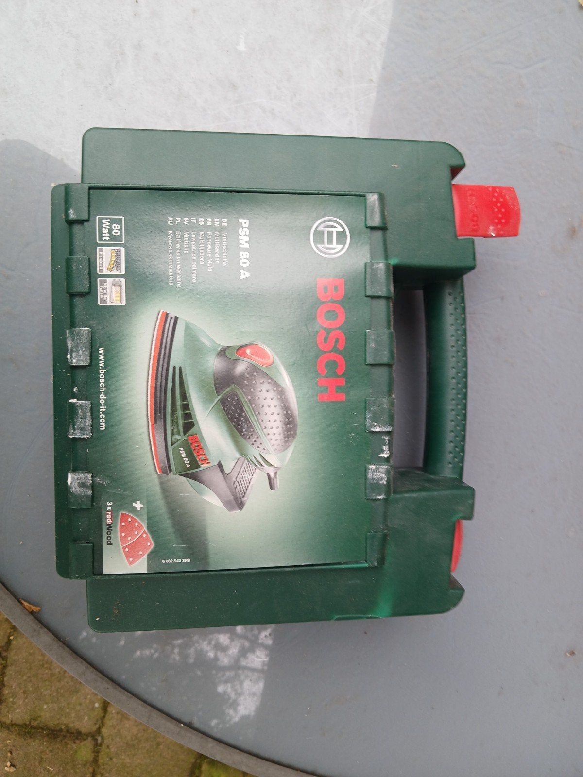 Bosch PSM 80 A Multischuurmachine - Gebruikt, Ophalen of Verzenden, Gebruikt, Minder dan 600 watt, Overige typen