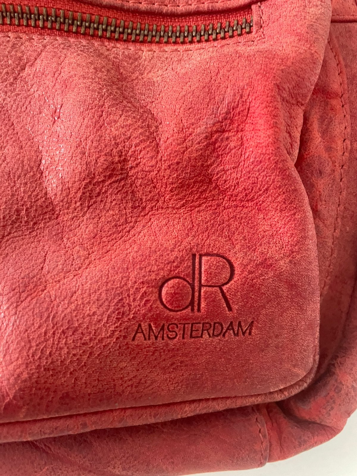 dR Amsterdam tas, Ophalen of Verzenden, Gebruikt, Rood