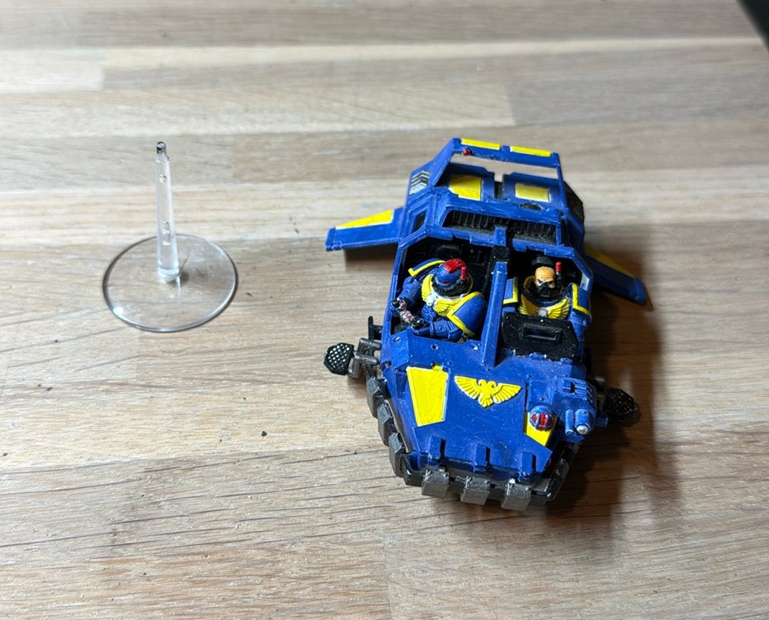 Warhammer 40k landspeeder, Hobby en Vrije tijd, Ophalen of Verzenden, Zo goed als nieuw, Warhammer