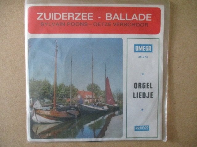 s0463 sylvain poons / oetze verschoor - zuiderzee-ballade, Ophalen, Gebruikt, 7 inch, Overige genres