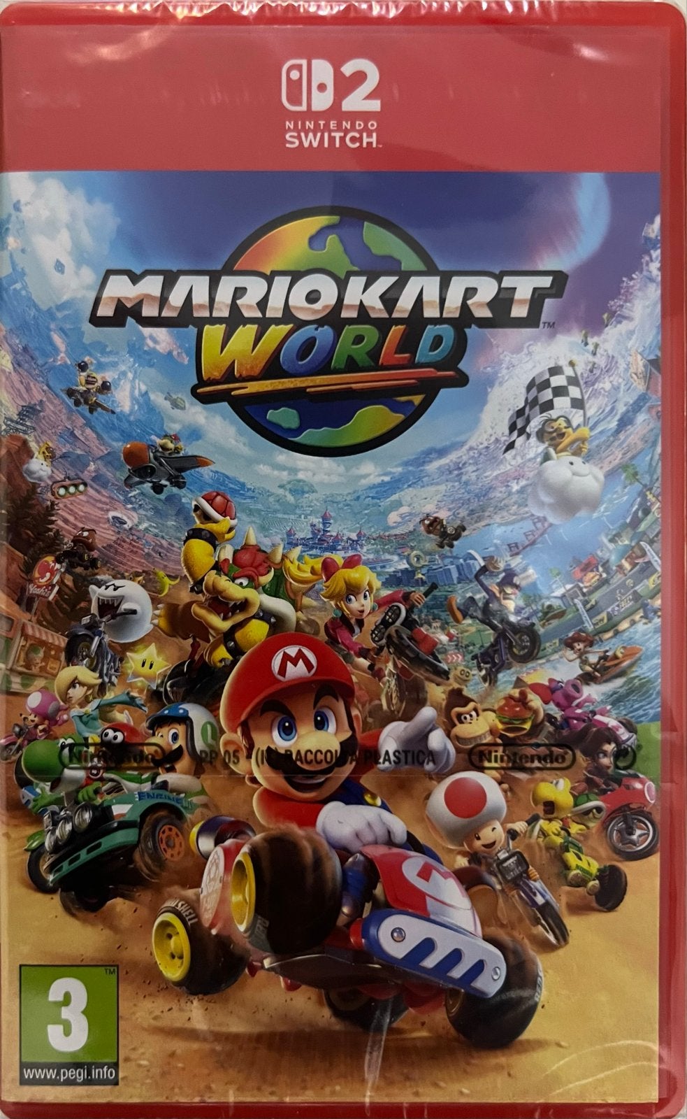 Mario Kart World - Nintendo Switch (Nieuw, verzegeld), Racen en Vliegen, Nieuw, Eén computer, Ophalen of Verzenden