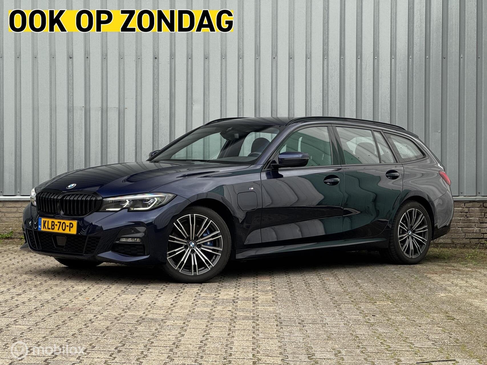 BMW 3-Serie Touring 330e xDrive | M | Shadow Line |Alcantara, Auto's, 4 cilinders, 1865 kg, Blauw, Adaptive Cruise Control