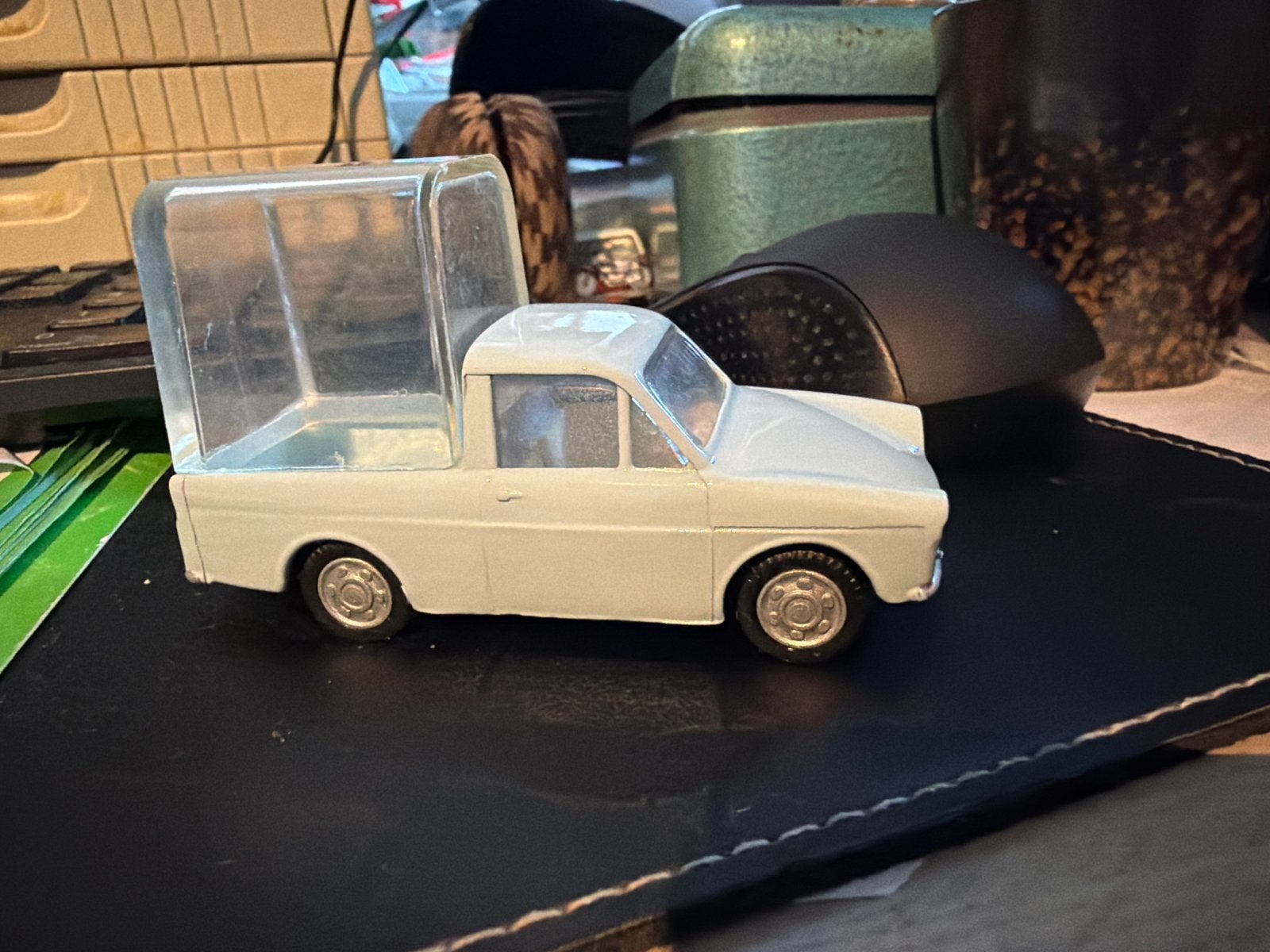 Lion Car DAF pick-up met hoge huif - Zeer mooi, Overige merken, Lion cat, Ophalen of Verzenden, Zo goed als nieuw