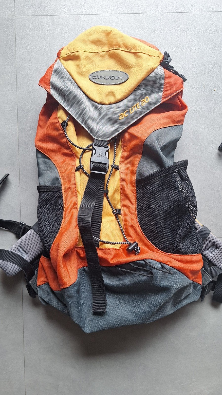 Deuter AC Lite 20 Trekking Rugzak - Oranje/Grijs, Gebruikt, 25 tot 40 cm, Ophalen of Verzenden, Trekking
