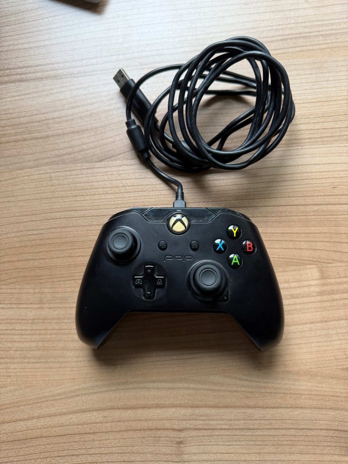 PDP Xbox Controller - Bedraad, Zwart, Ophalen of Verzenden, Gebruikt, Controller