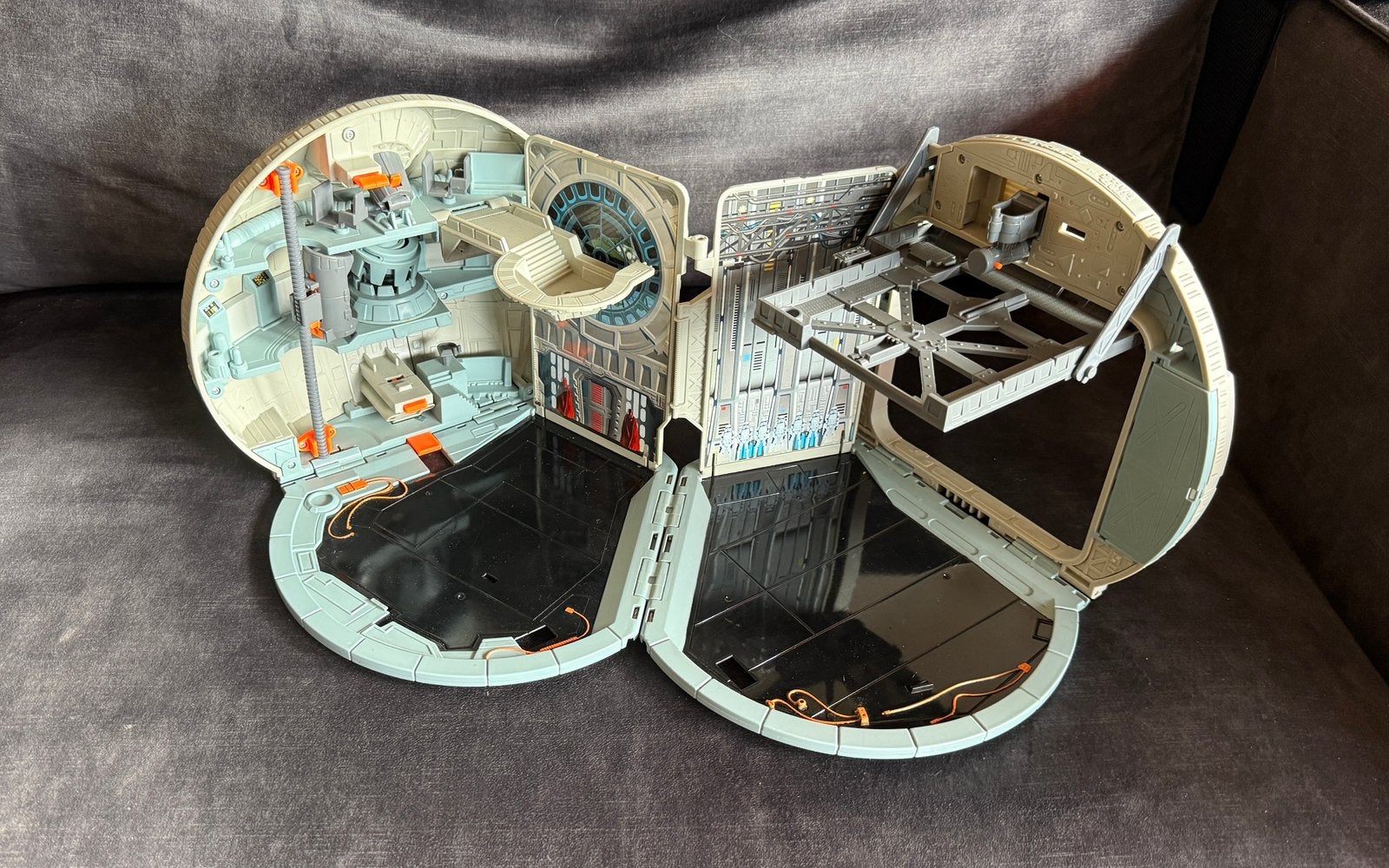 Star Wars Death Star playset van Galoob, Verzenden, Zo goed als nieuw, Actiefiguurtje